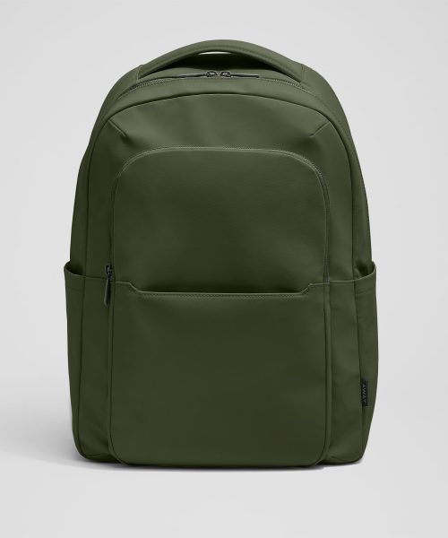 The Commuter Backpack in Olive Green